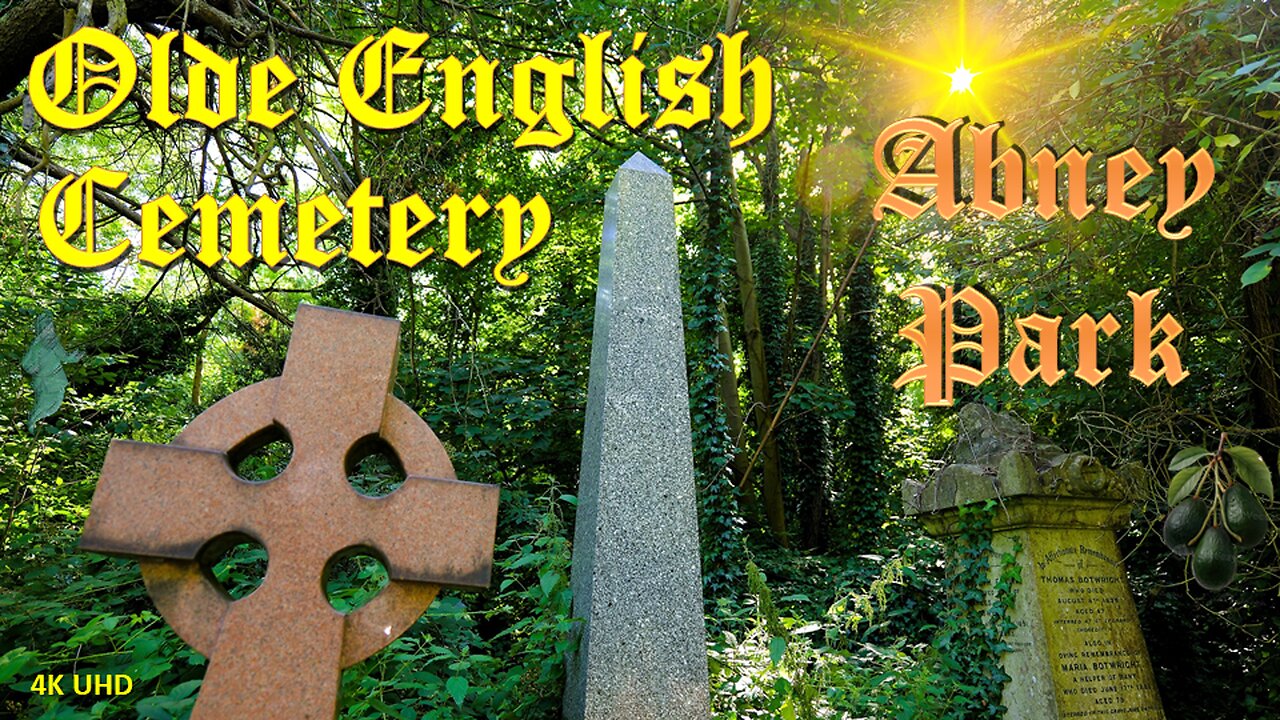 🎴Abney Park👻Cemetery Walk {4K/UHD}