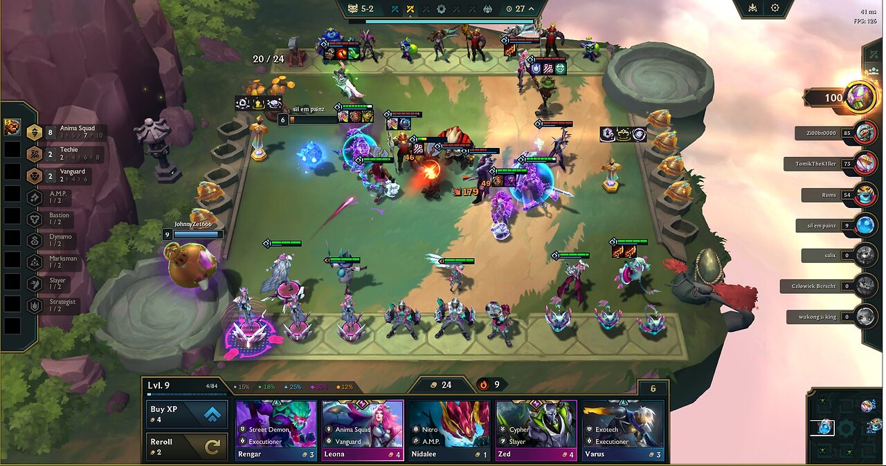Daily portion of Teamfight Tactics ...