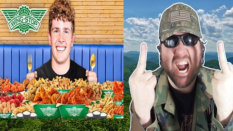 Eating The Entire US Wingstop Menu! - ASMR Mukbang (Tommy Winkler) - Reaction! (BBT)