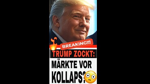 Florian Homm warnt: Trump zockt mit der Weltwirtschaft!? 😨🔥