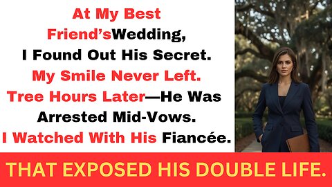 I Discovered My Best Friend's Dark Secret on His Wedding Day