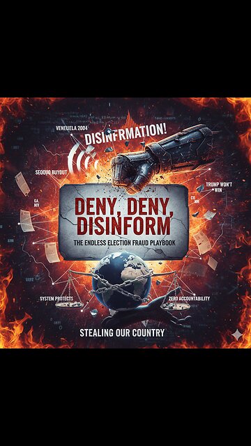 DENY, DENY, DISINFORM: The Endless Election Fraud Playbook
