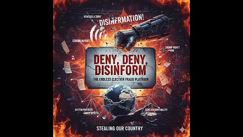 DENY, DENY, DISINFORM: The Endless Election Fraud Playbook