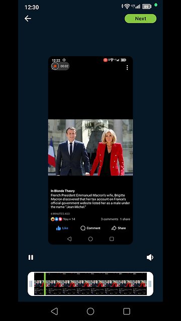 French President Emmanuel Macron’s wife, Brigitte Macron discovered that her tax account on France’s