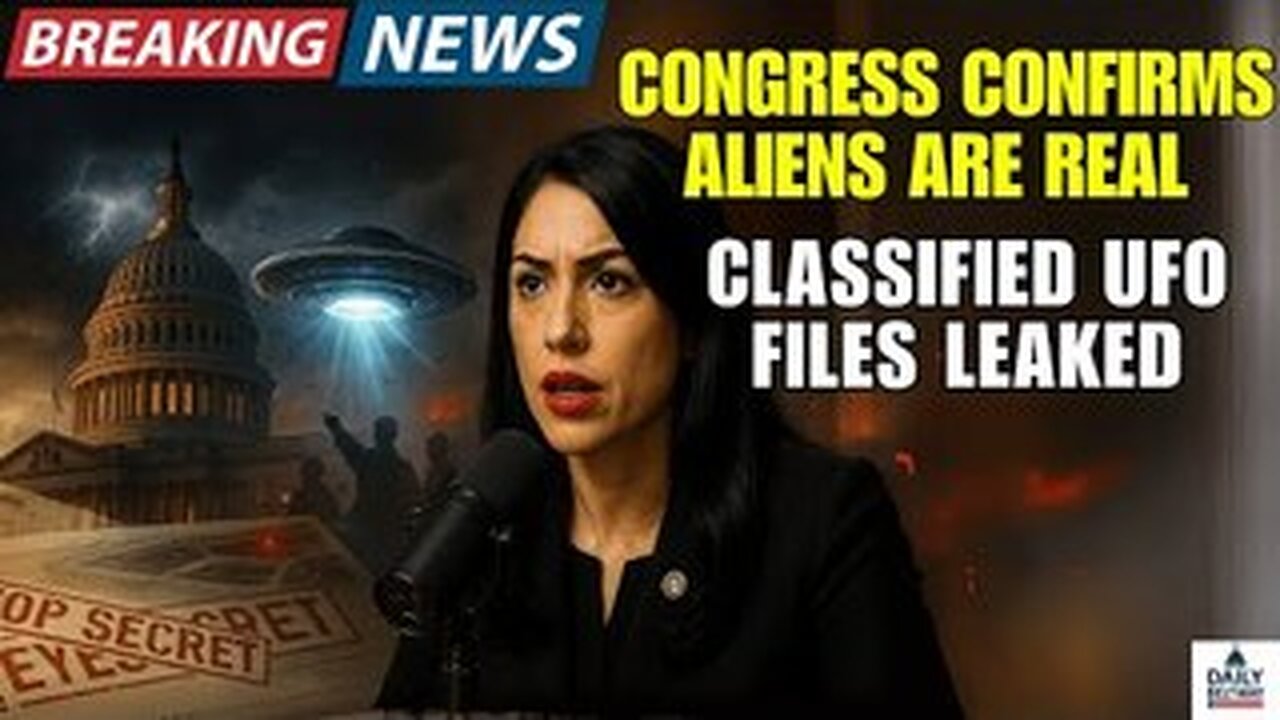 BREAKING: Aliens Are Real And The Government Has Been Hiding It For Decades Rep Luna Just Confirmed...