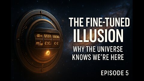 The Fine-Tuned Illusion: Why the Universe Knows We’re Here - EP5 #multiverse
