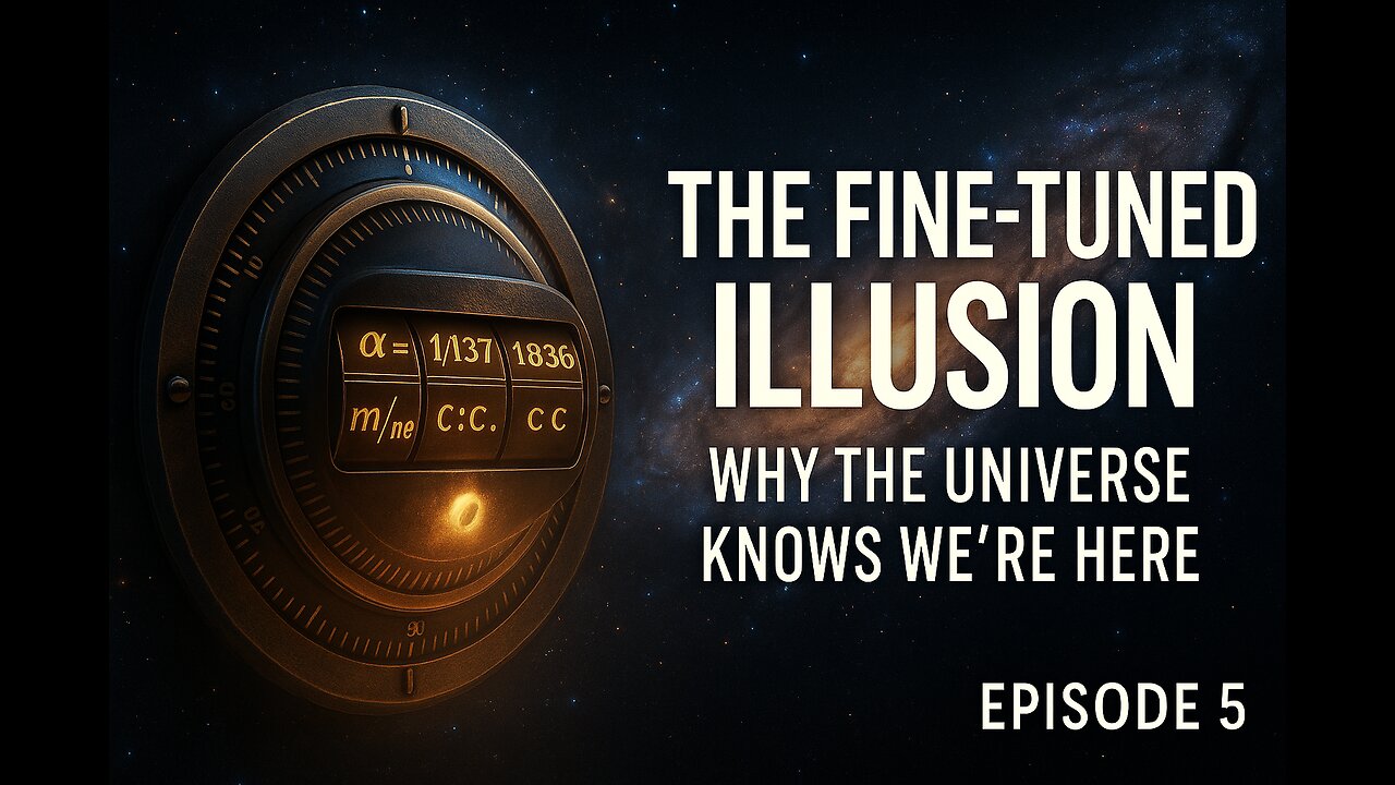 The Fine-Tuned Illusion: Why the Universe Knows We’re Here - EP5 #multiverse