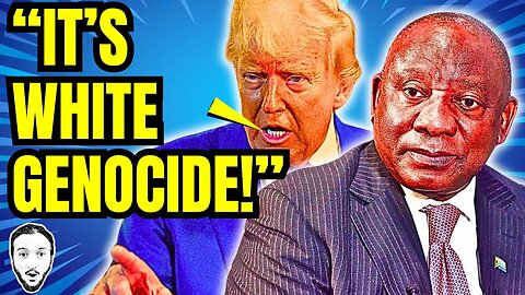 Trump Ambushes South Africa's Prez About "White Genocide"