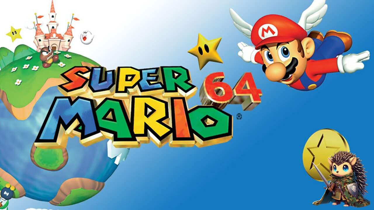 Rainbow Ride, Bowser in the Sky, Wing over Rainbows & 100% Stars - Super Mario 64 BLIND [27]