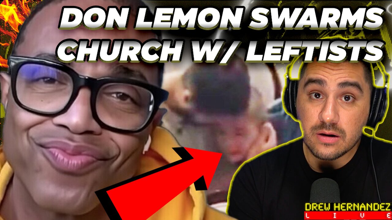 DON LEMON SWARMS CHURCH WITH INSURRECTIONISTS?!