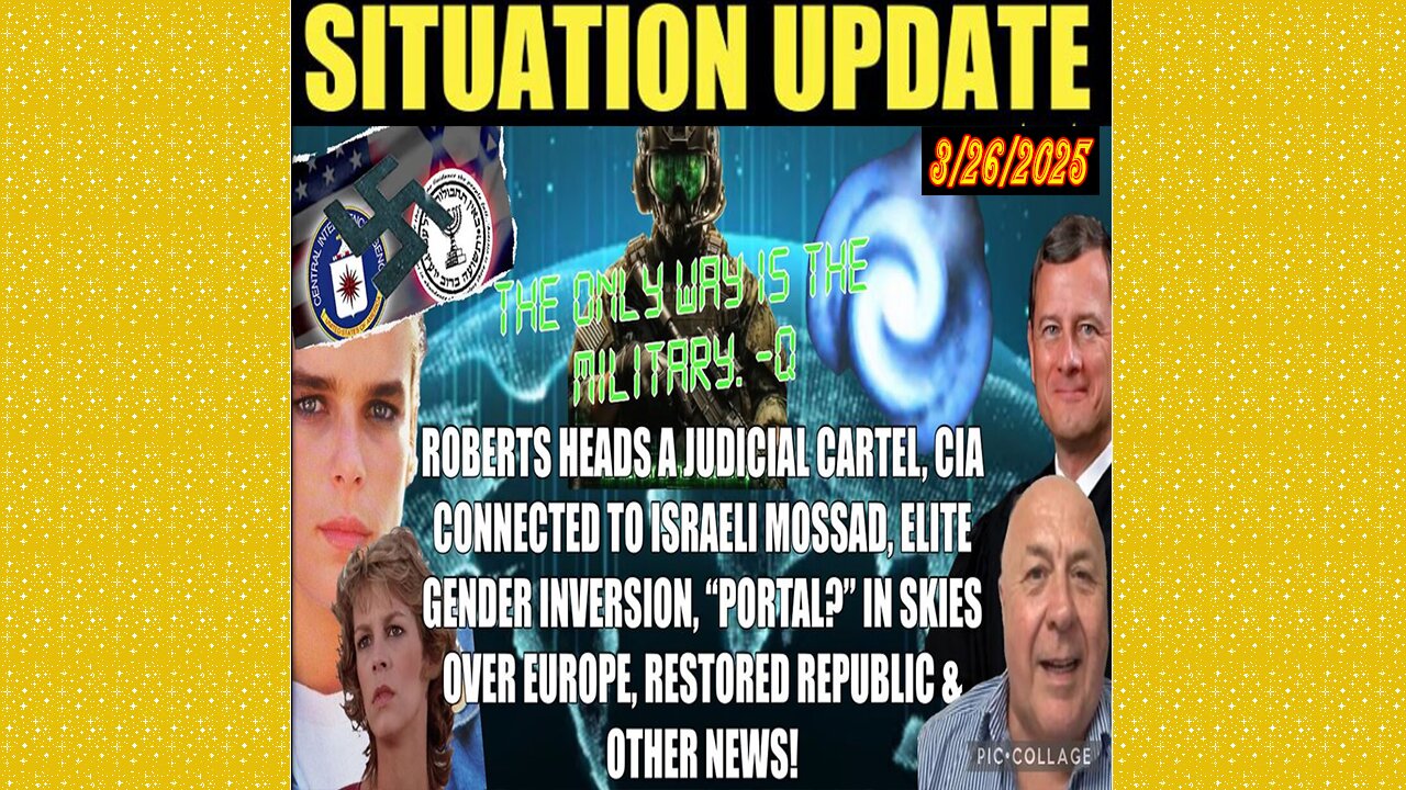 SG Anon. Juan O Savin ~ Situation Update 3/26/25 ~ Restored Republic > Judy Byington- Q+ White Hats