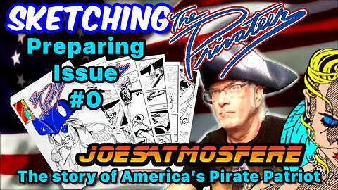 Sketching The Privateer: Amateur Comic Art Live, Episode 152!
