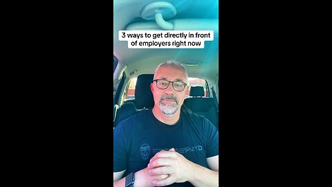 3 Ways to Get on Front of Employers