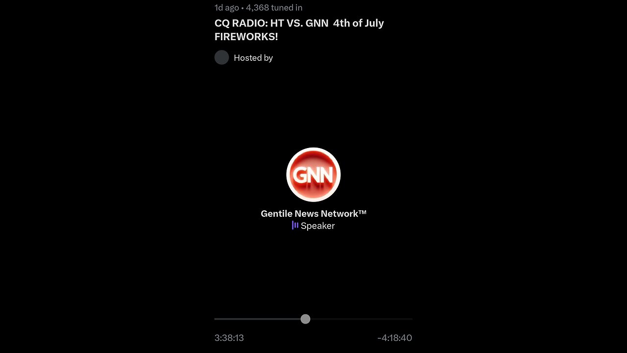 BigTech explains to GNN that the final boss is the Jew in our churches & minds (CQ RADIO)