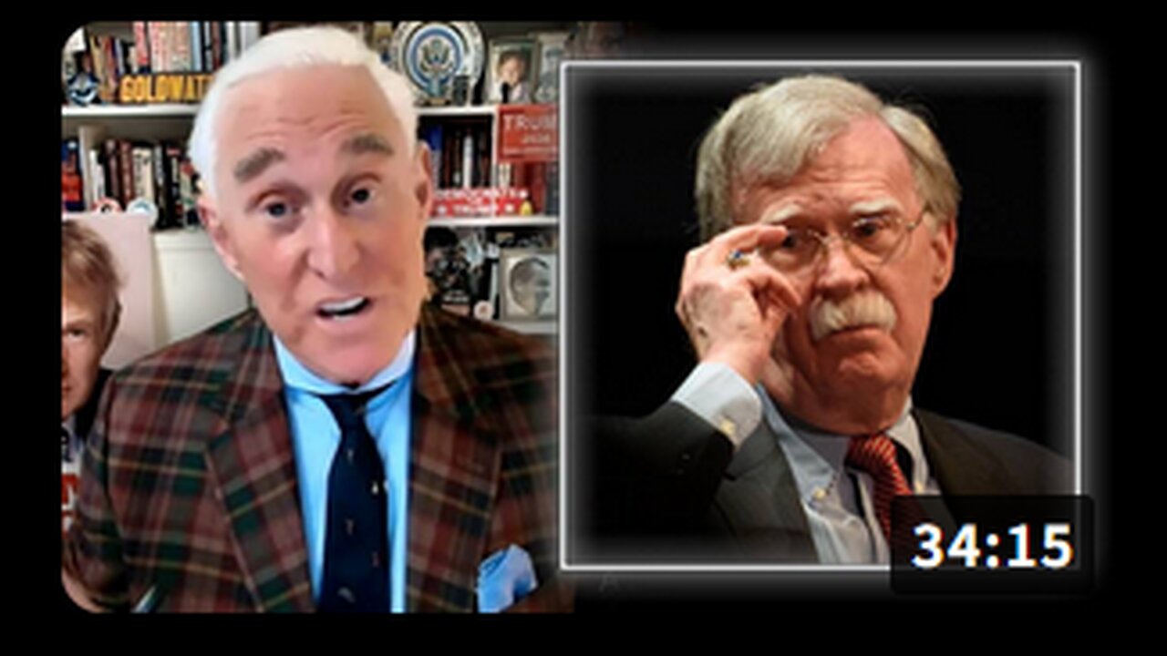 Roger Stone Responds To The FBI Raids Of John Bolton's Home & Office