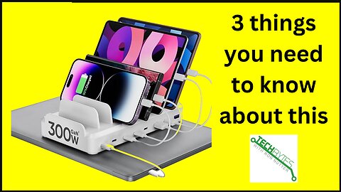 3 things you need to know about the Lcssio 300W Charging Station for Multiple Devices