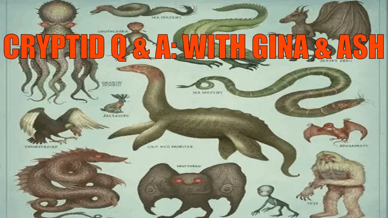 WONDERCAST EP.73- CRYPTID Q & A (WITH GINA & ASH) PART 1