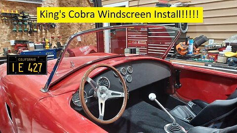 King's Cobra Windscreen Install