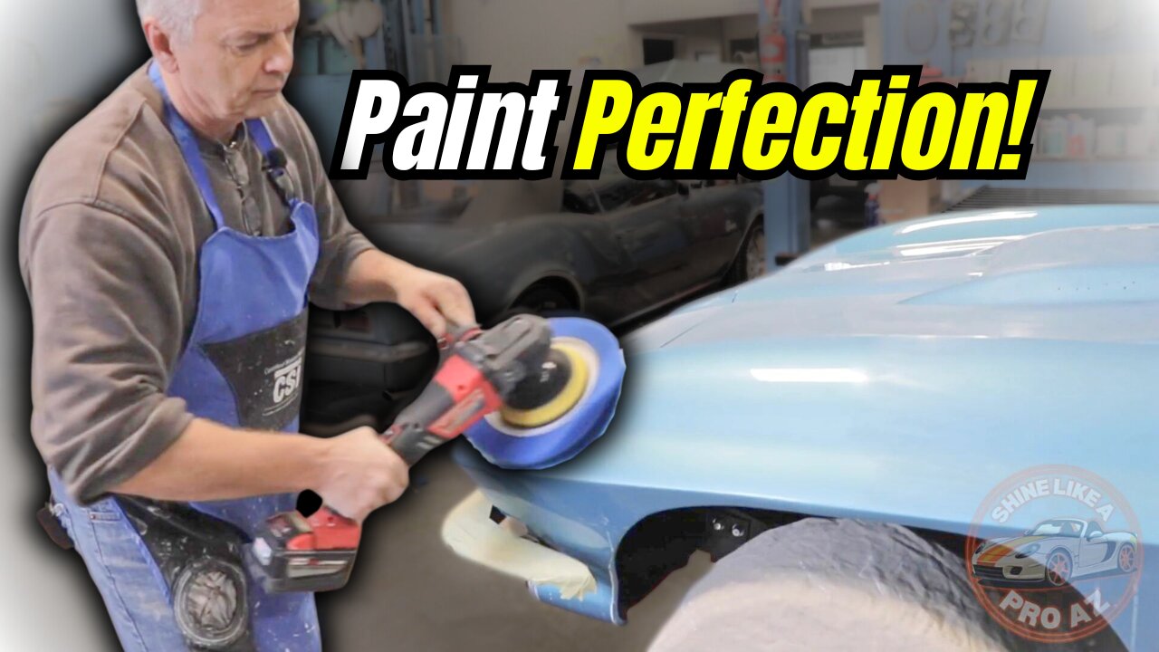 1964 Corvette RestoMod: Full Build, Paint Correction, and Show Car Finish!