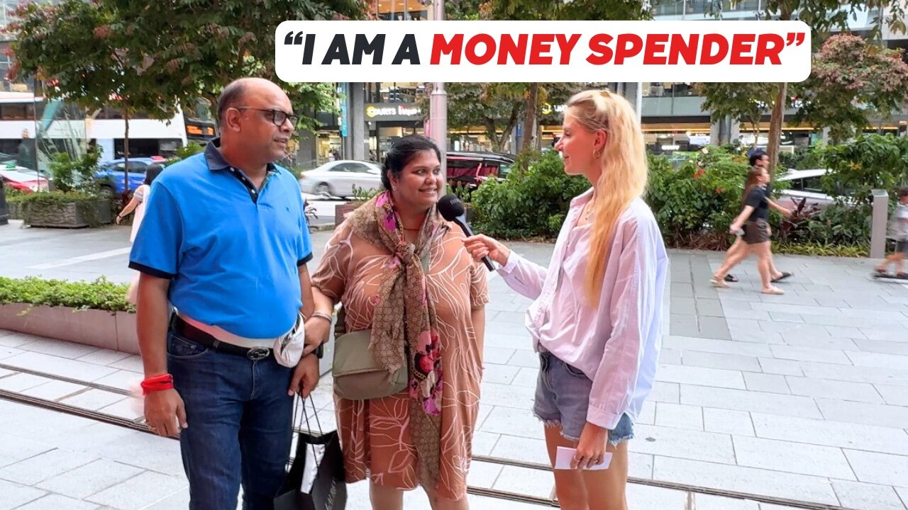 What people actually do with their money - Street interview