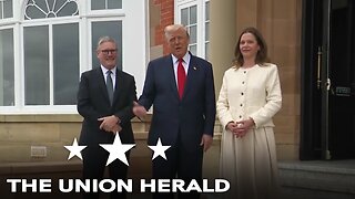President Trump Greets UK Prime Minister Starmer