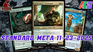Watching The Standard Meta 11-17-25 to 11-23-25 | Magic the Gathering | MTG Metagame Analysis