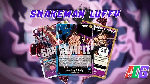 Snakeman Luffy | OP11 Gameplay | Inside Competitive One Piece TCG