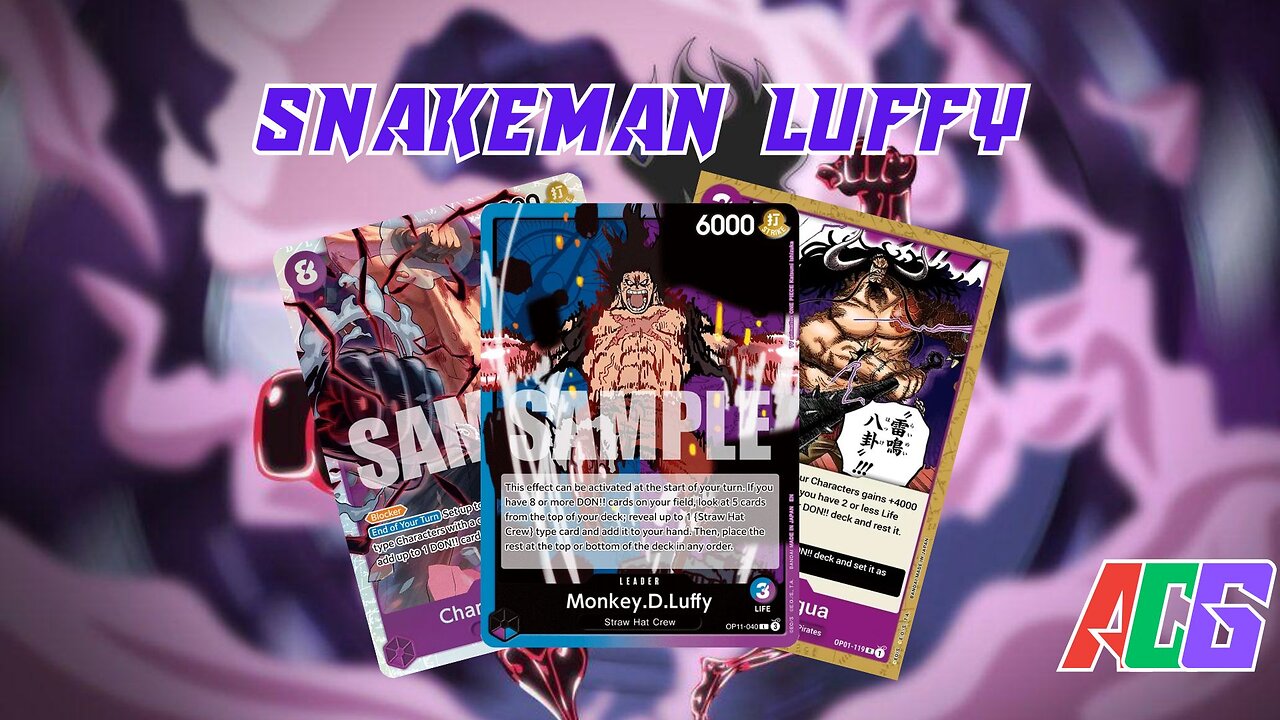 Snakeman Luffy | OP11 Gameplay | Inside Competitive One Piece TCG