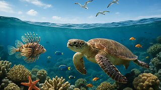 432Hz Deep Healing Music with Gentle Ocean Sounds for Anxiety and Sleep
