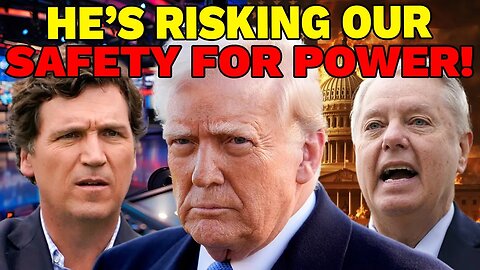 🔥Tucker Carlson WARNS Trump as Lindsey Graham Tries to DERAIL him!