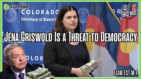 A Threat To Our Democracy, aka Jena Griswold