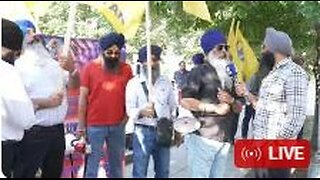 LIVE : 15 AUGUST IS NOT OUR INDEPENDENCE DAY : SIKHS RALLY IN WASHINGTON, DC | POLITICS PUNJAB TV
