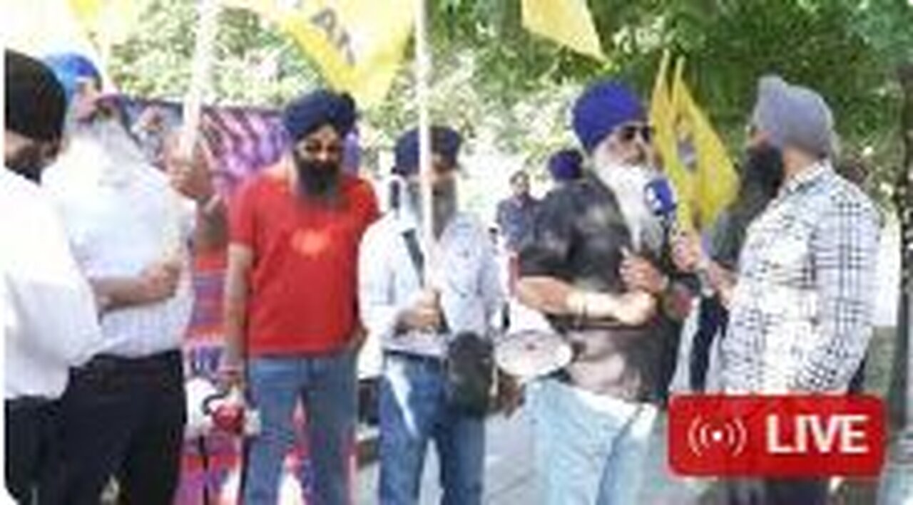 LIVE : 15 AUGUST IS NOT OUR INDEPENDENCE DAY : SIKHS RALLY IN WASHINGTON, DC | POLITICS PUNJAB TV
