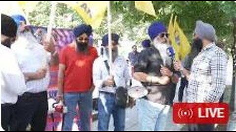 LIVE : 15 AUGUST IS NOT OUR INDEPENDENCE DAY : SIKHS RALLY IN WASHINGTON, DC | POLITICS PUNJAB TV