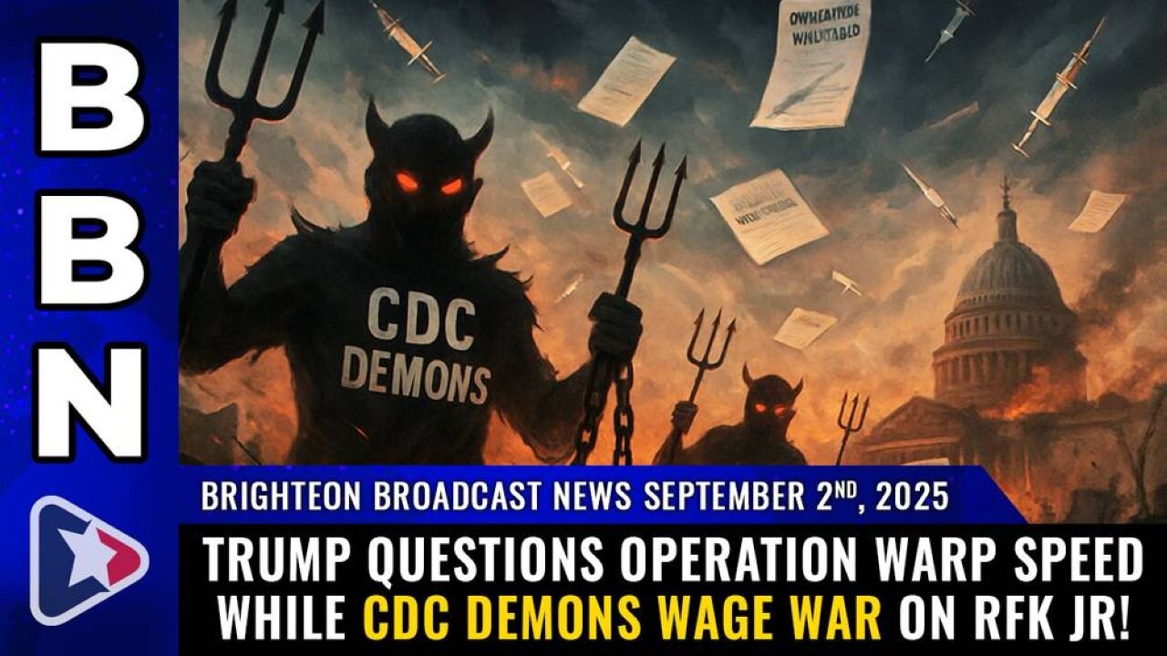 Brighteon Broadcast News, Sep 2, 2025