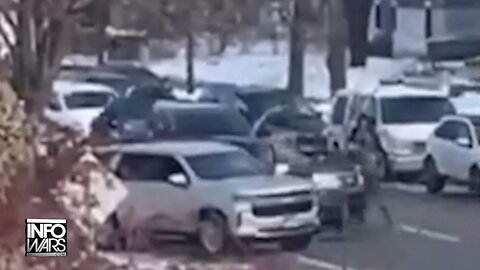 KEY: Trump Must Review/Promote Footage Of ICE Agent Bouncing Off Of The Hood Of Renee Good's SUV As She Rammed Into Him!