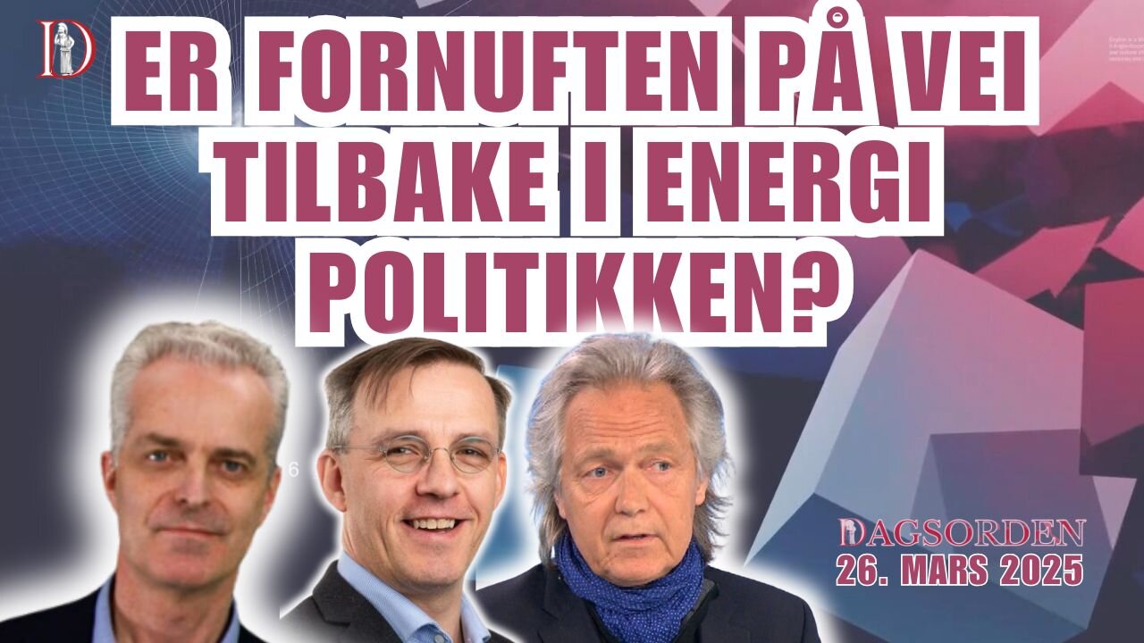 Er fornuften på vei tilbake i energipolitikken? Christian Skaug, Jan Emblemsvåg og Jørn Siljeholm
