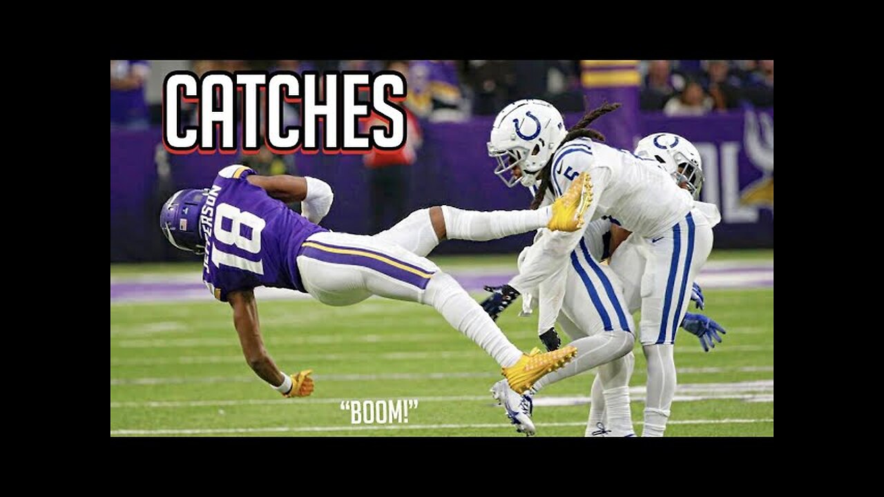 NFL Best Catches While Being Hit