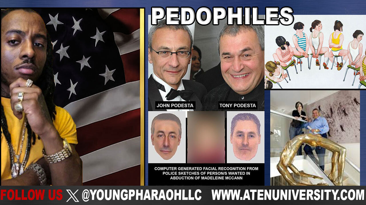 TONY & JOHN PODESTA HAVE A SATANIC & PEDOPHILE ART COLLECTION