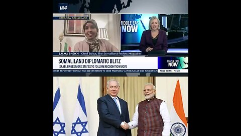 Benjamin Netanyahu spoke with Narendra Modi, urging India to be next to recognise Somaliland.