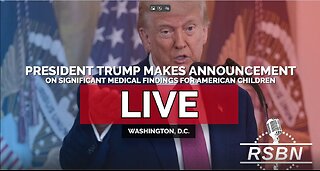 Trump and RFK JR Make AUTISM Announcement - WATCH PARTY! 9.22.2025 - 4PM ET