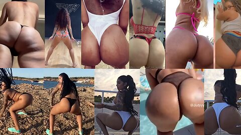 TWERK COMPILATION 123 - Big bank tiktok challenge ❤️‍ClipchampGirls 2025