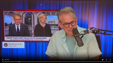Joe Scarborough defends Trumps takeover of DC▮The Jimmy Dore Show
