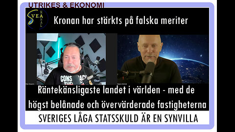 Utrikes & Ekonomi del 2: Den låga svenska statsskulden är en synvilla