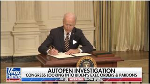 Congress Prepares To Investigate Validity Of Biden 'Autopen' Signatures