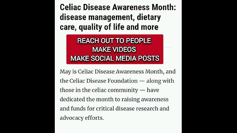 May Is Celiac Disease Awareness Month Treatment