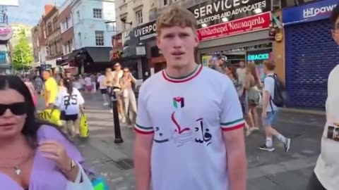 On a street in Manchester, you can be immediately surrounded by pro-Fakestinians.