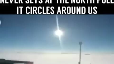 Local Sun seen at North Pole?