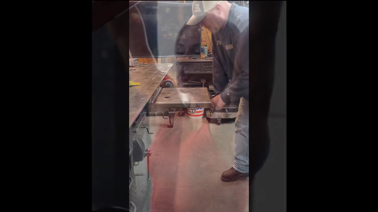 Workbench space saver!!! Unbelievable! More room for Tools...The Tool Swing.