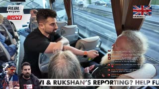 🔴 LIVE from the free speech tour bus in London